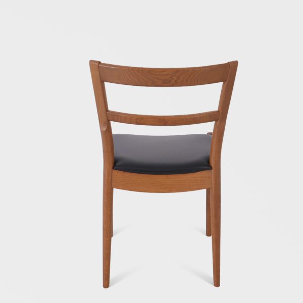 Vintage Ikea "Stockholm" Spisestuestoler i eik & skinn - Bilde 7