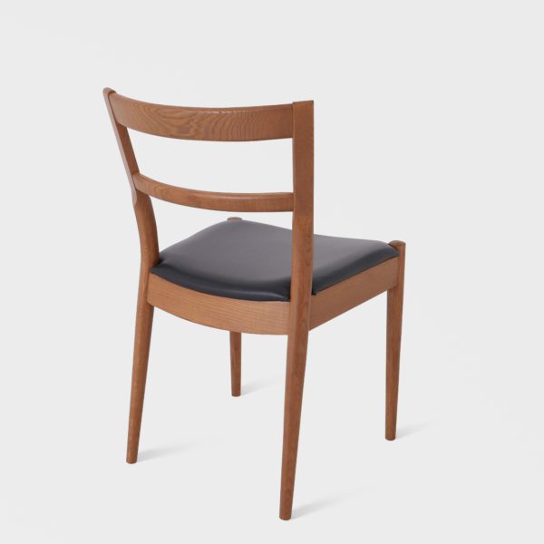 Vintage Ikea "Stockholm" Spisestuestoler i eik & skinn - Bilde 8
