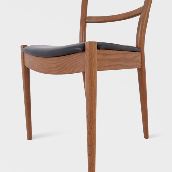 Vintage Ikea "Stockholm" Spisestuestoler i eik & skinn - Bilde 12