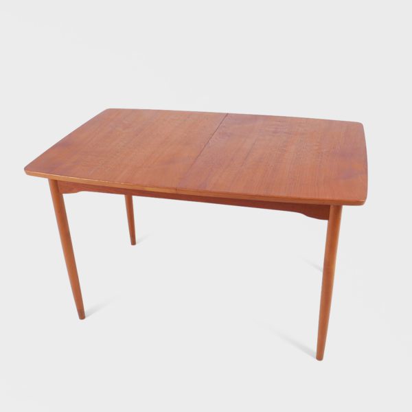 Vintage Spisebord i Teak | 2 Ileggsplater - Bilde 2