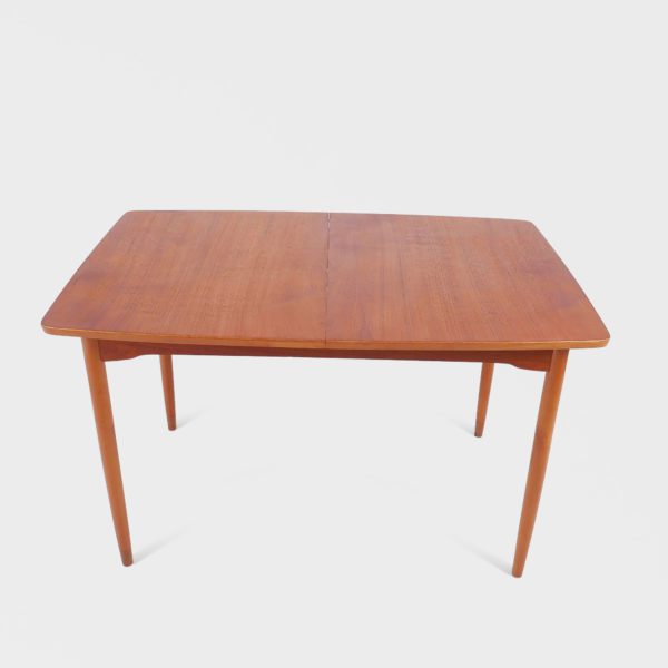 Vintage Spisebord i Teak | 2 Ileggsplater - Bilde 3