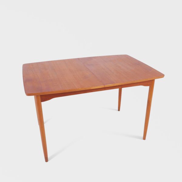 Vintage Spisebord i Teak | 2 Ileggsplater - Bilde 4
