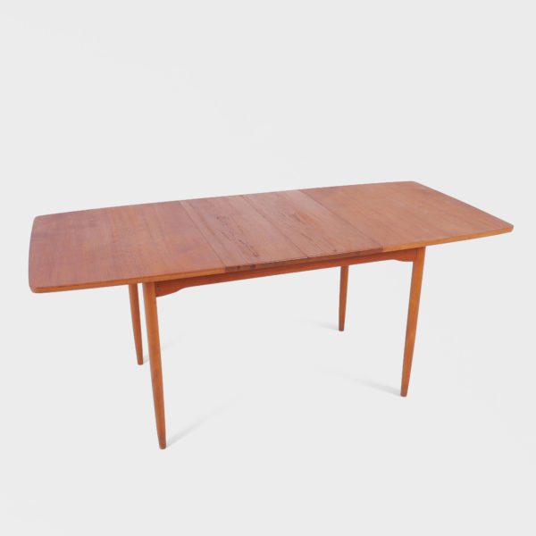 Vintage Spisebord i Teak | 2 Ileggsplater - Bilde 5