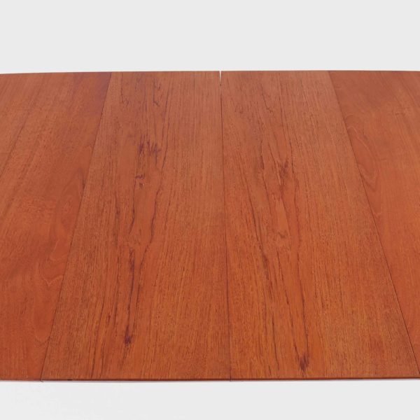 Vintage Spisebord i Teak | 2 Ileggsplater - Bilde 8