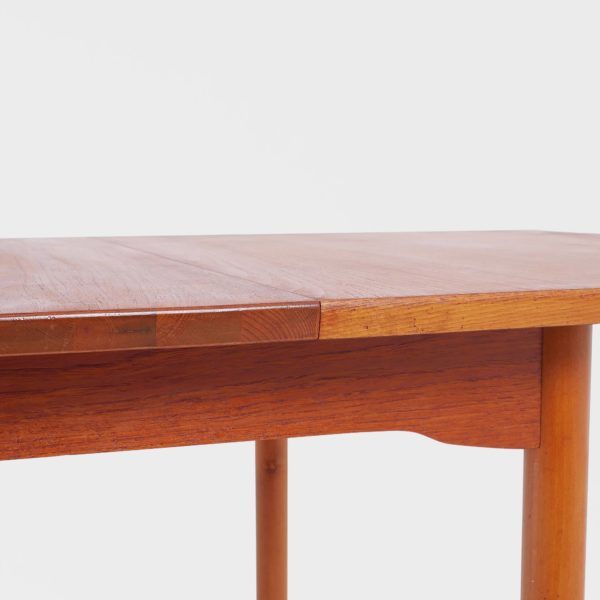 Vintage Spisebord i Teak | 2 Ileggsplater - Bilde 12
