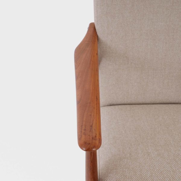 Vintage Lenestol i Teak | Nyomtrukket - Bilde 9