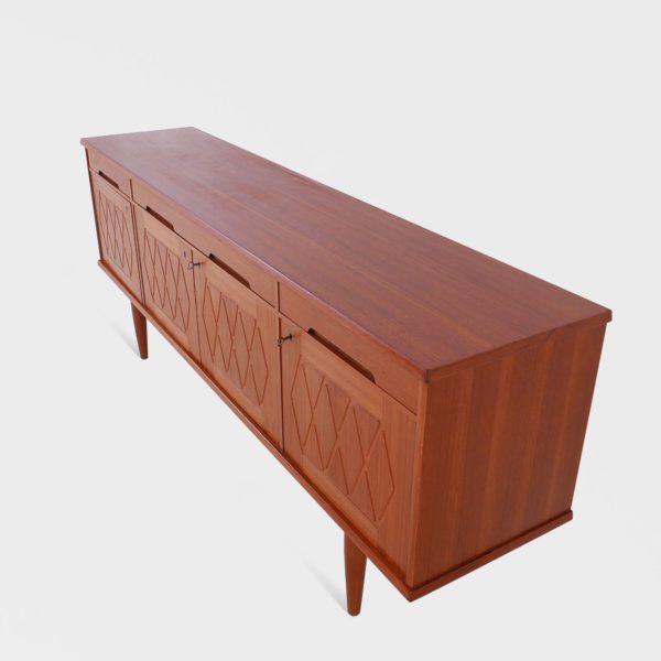 "Jens" Vintage Skjenk i Teak | Gustav Bahus EFTF - Bilde 7