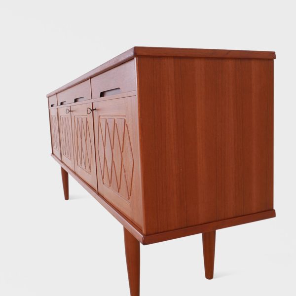 "Jens" Vintage Skjenk i Teak | Gustav Bahus EFTF - Bilde 11