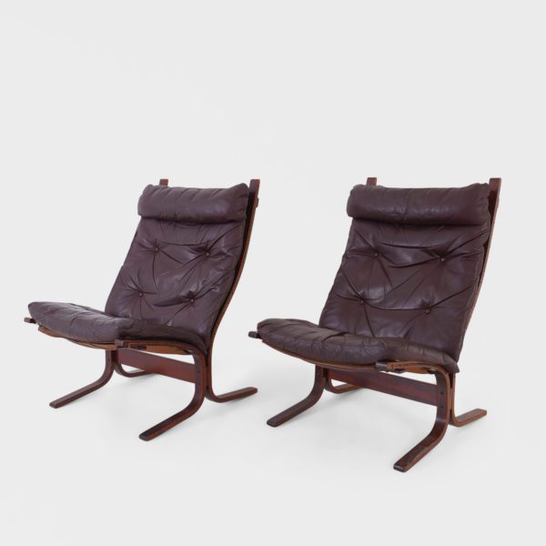 Høye "Siesta" Lenestoler av Ingmar Relling