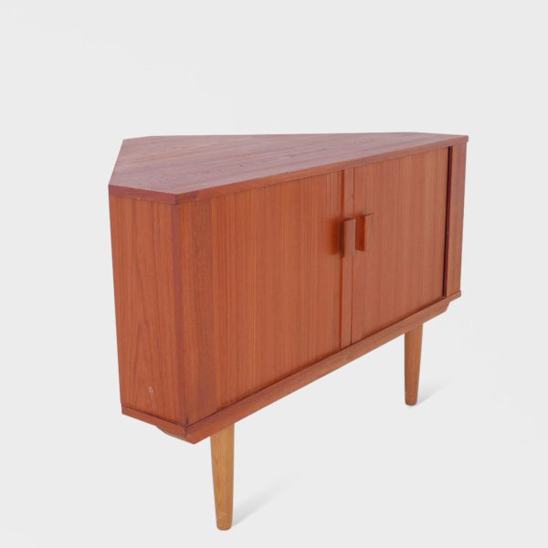 Vintage Barskap med Sjalusidører | Teak - Bilde 4