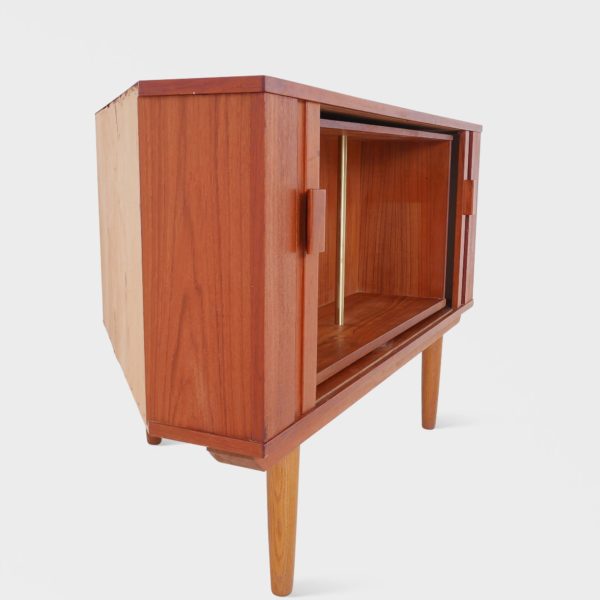 Vintage Barskap med Sjalusidører | Teak - Bilde 8