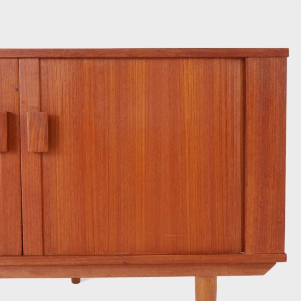 Vintage Barskap med Sjalusidører | Teak - Bilde 11