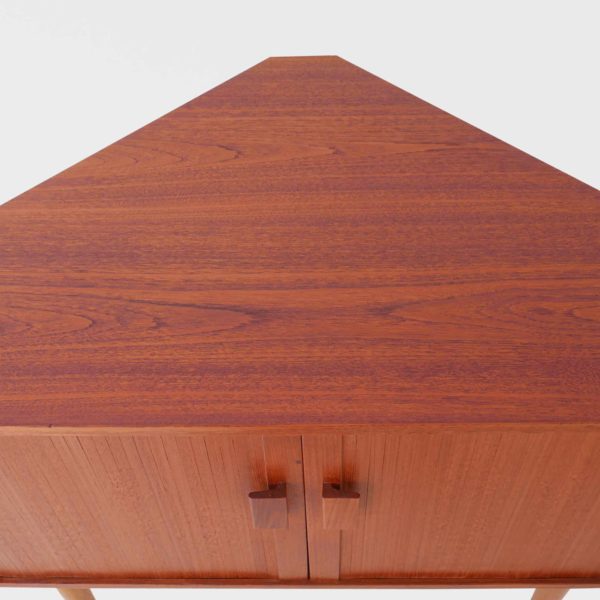 Vintage Barskap med Sjalusidører | Teak - Bilde 13