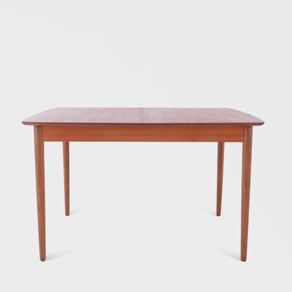 Vintage Spisebord i Teak | 2 Ileggsplater - Bilde 2