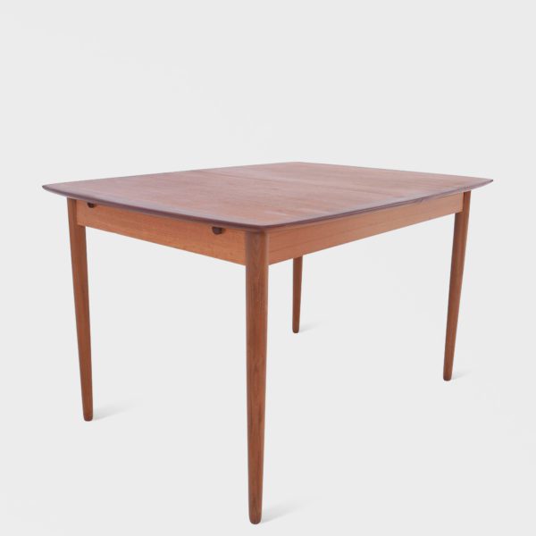Vintage Spisebord i Teak | 2 Ileggsplater - Bilde 4