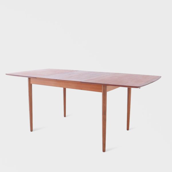 Vintage Spisebord i Teak | 2 Ileggsplater - Bilde 6
