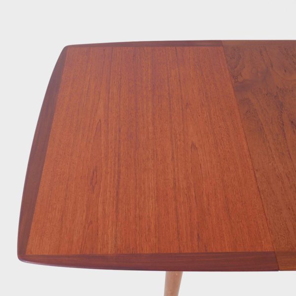 Vintage Spisebord i Teak | 2 Ileggsplater - Bilde 7