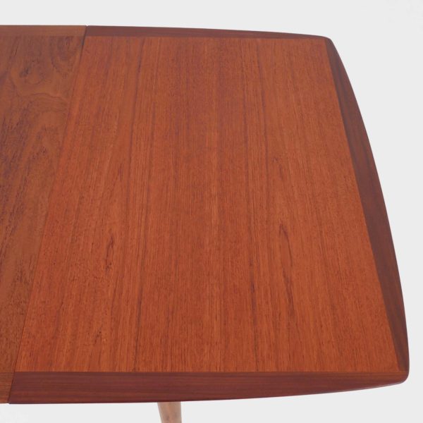 Vintage Spisebord i Teak | 2 Ileggsplater - Bilde 9
