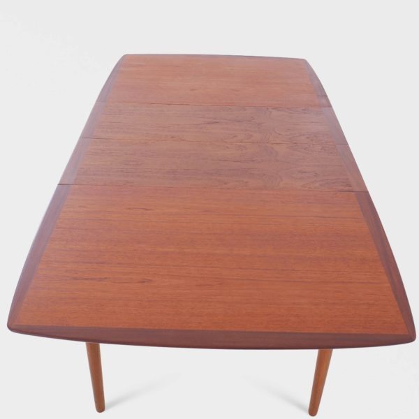 Vintage Spisebord i Teak | 2 Ileggsplater - Bilde 10
