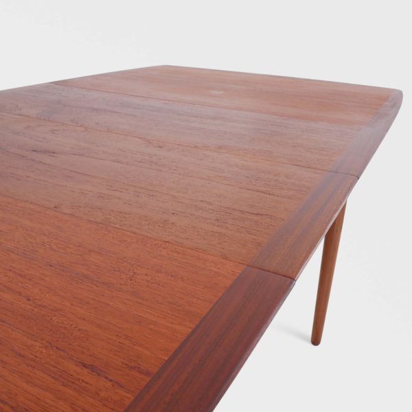 Vintage Spisebord i Teak | 2 Ileggsplater - Bilde 11