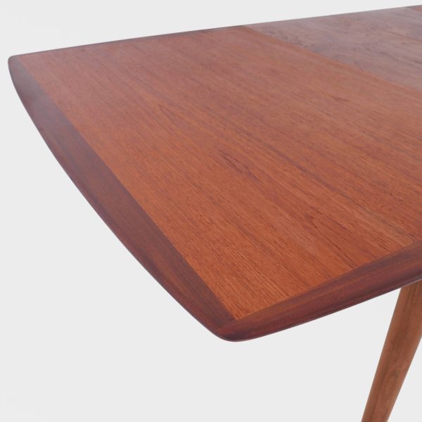 Vintage Spisebord i Teak | 2 Ileggsplater - Bilde 12