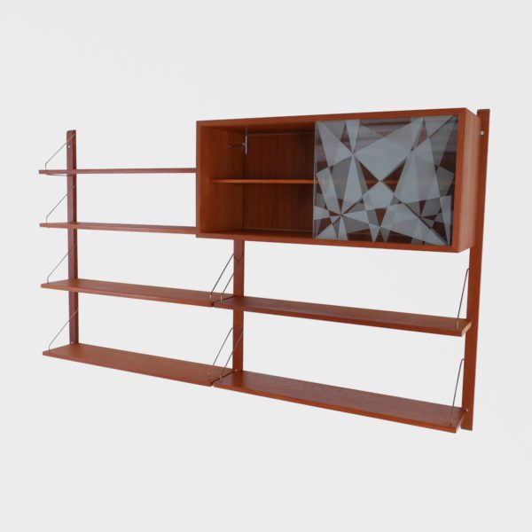 "Veggen De Lux" Veggreol | Teak - Bilde 5