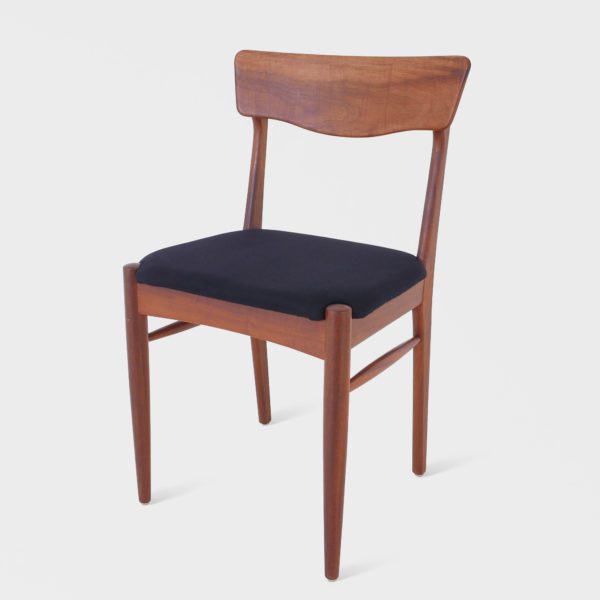 “Modell 63” Retro Spisestuestoler av Gustav Bahus | Teak - Bilde 4