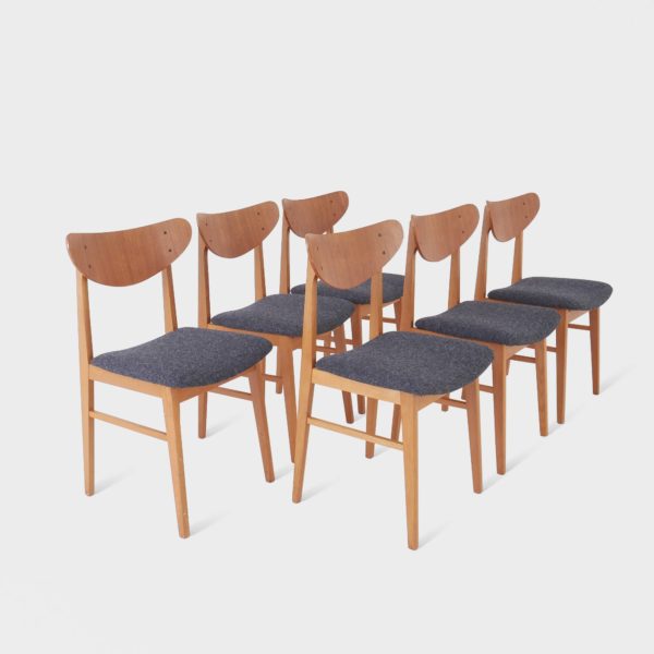 Vintage Spisestuestoler i Teak | Nyomtrukket