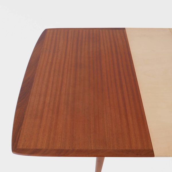 Vintage spisebord i teak | 2 ileggsplater - Bilde 8