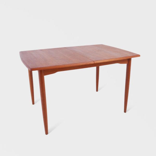 Vintage Spisebord i Teak | 2 Ileggsplater - Bilde 3