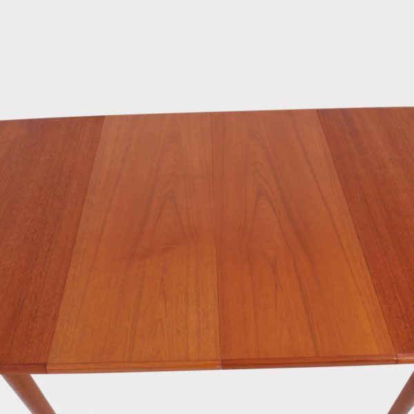 Vintage Spisebord i Teak | 2 Ileggsplater - Bilde 8