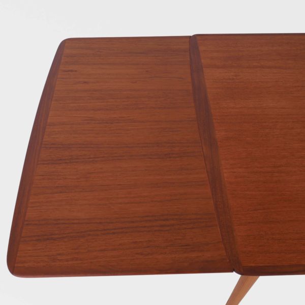 Vintage Spisebord med Hollandsk Uttrekk i Teak | 222 cm - Bilde 8