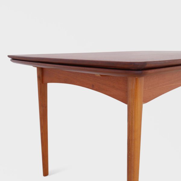 Vintage Spisebord med Hollandsk Uttrekk i Teak | 222 cm - Bilde 14