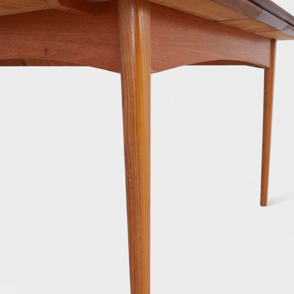 Vintage Spisebord med Hollandsk Uttrekk i Teak | 222 cm - Bilde 15