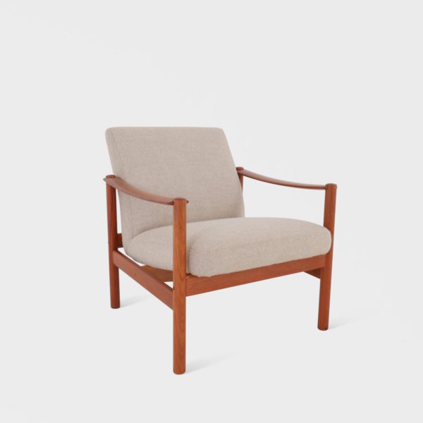 Vintage Lenestol i Teak | Nyomtrukket - Bilde 3