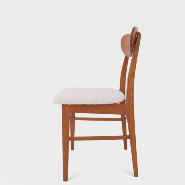 Vintage Spisestuestoler | Nyomtrukket i lys boucle - Bilde 5