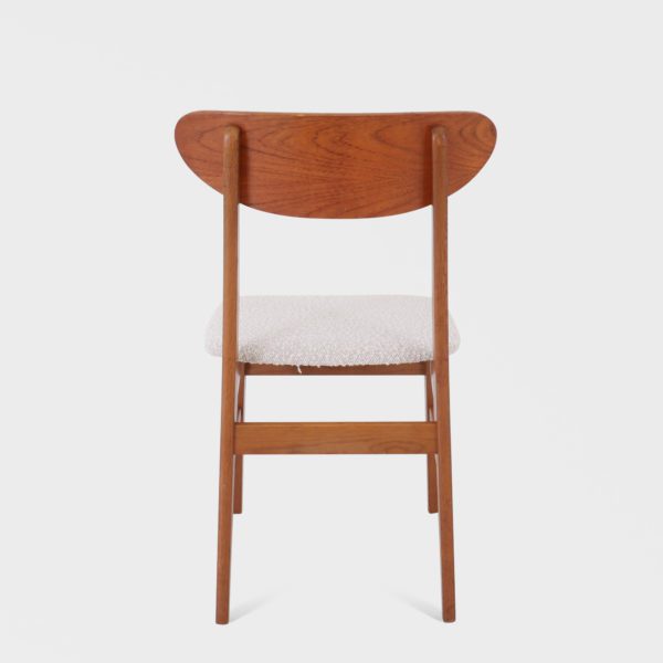 Vintage Spisestuestoler | Nyomtrukket i lys boucle - Bilde 7