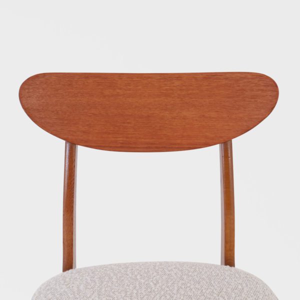Vintage Spisestuestoler | Nyomtrukket i lys boucle - Bilde 9