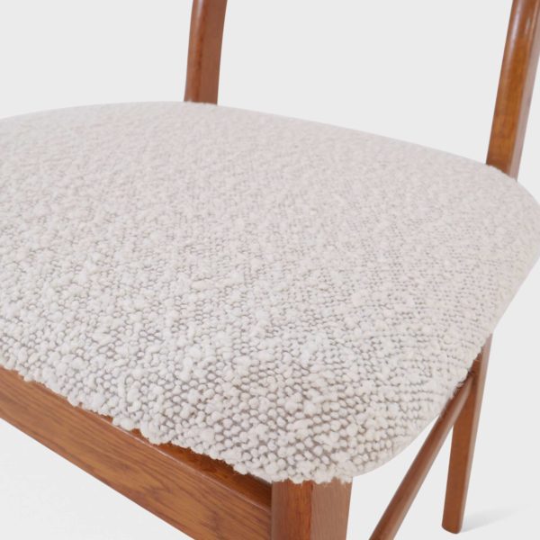 Vintage Spisestuestoler | Nyomtrukket i lys boucle - Bilde 11