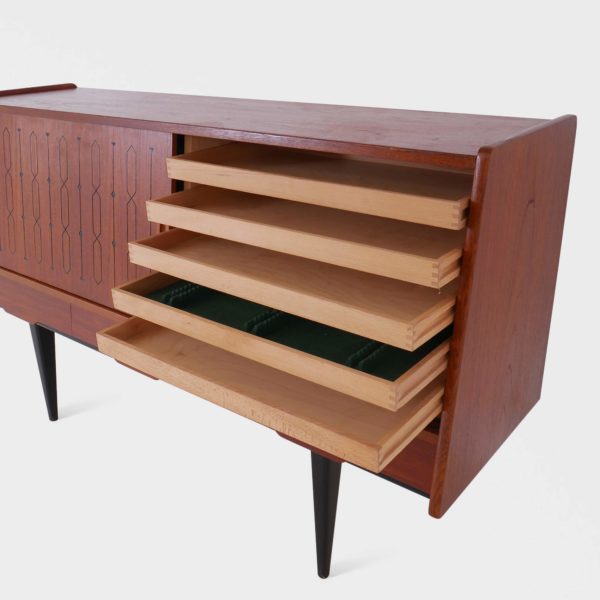 Vintage Skjenk i Teak | 145 cm - Bilde 12