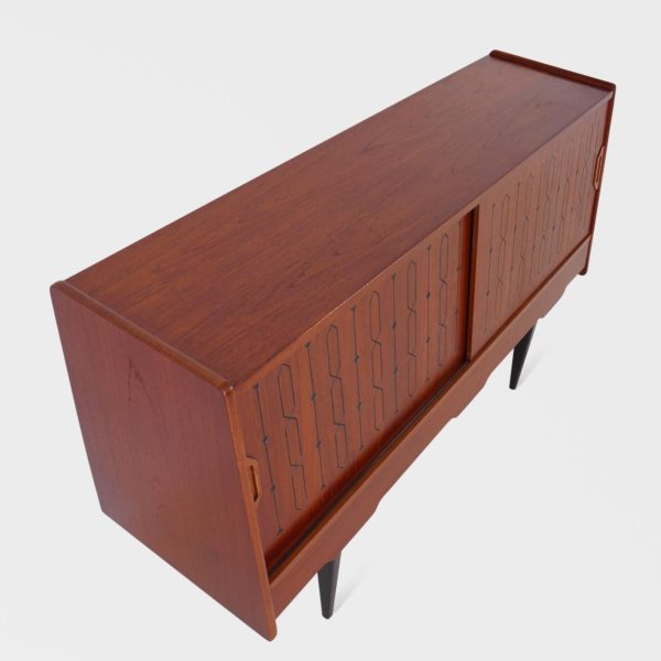 Vintage Skjenk i Teak | 145 cm - Bilde 15