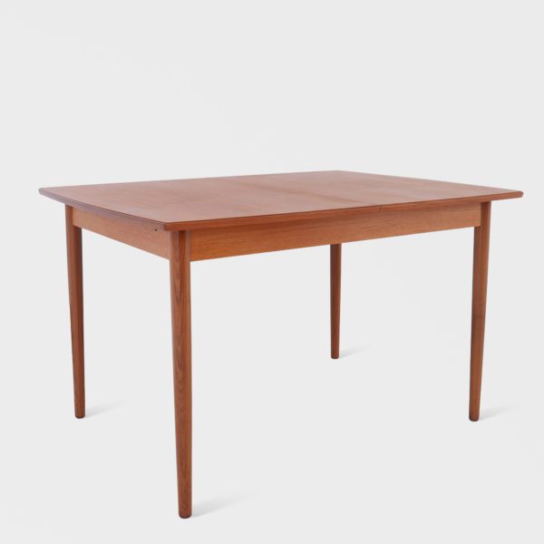 Vintage Spisebord i Teak | 2 Ileggsplater - Bilde 5