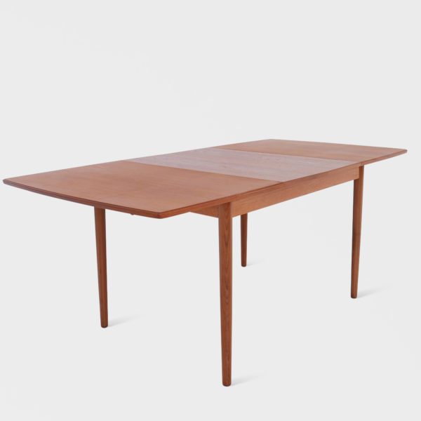 Vintage Spisebord i Teak | 2 Ileggsplater - Bilde 6