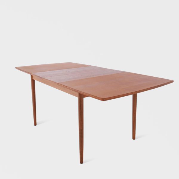 Vintage Spisebord i Teak | 2 Ileggsplater