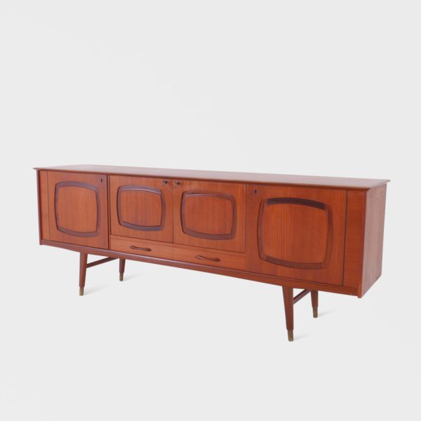 Vintage Skjenk i Teak | 207 cm - Bilde 2