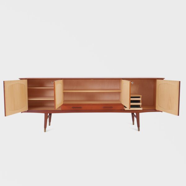 Vintage Skjenk i Teak | 207 cm - Bilde 4