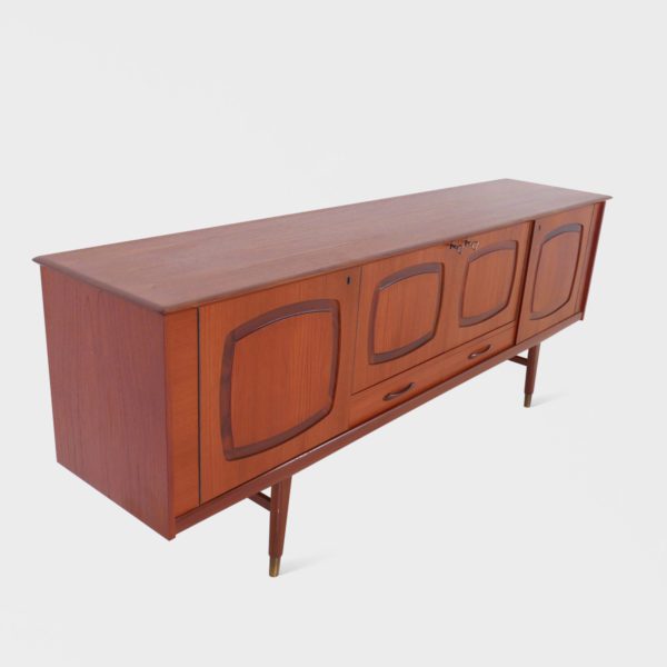 Vintage Skjenk i Teak | 207 cm - Bilde 7