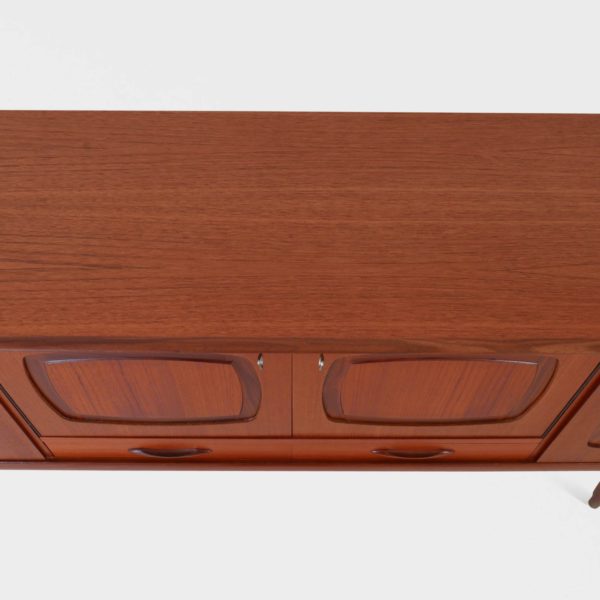Vintage Skjenk i Teak | 207 cm - Bilde 9