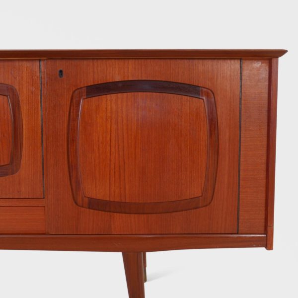 Vintage Skjenk i Teak | 207 cm - Bilde 11