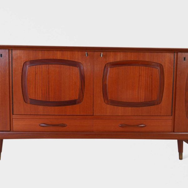 Vintage Skjenk i Teak | 207 cm - Bilde 12